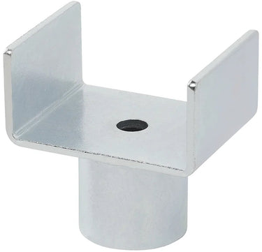 Proplus adapter voor potkrik - ø27mm - staal - zilver