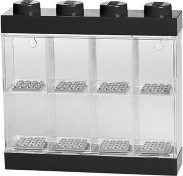 Lego opbergbox minifiguur 8, zwart -