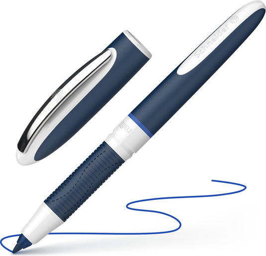 Schneider schrijfwaren schneider rollerball - one change - lijnbreedte 0,6mm - blauw - s-183703