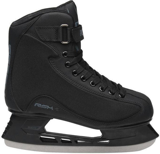 Roces – rsk 2 – ijshockeyschaatsen – schaatsen heren – zwart – stevige constructie rvs ijzer – maat eu 44