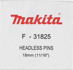 Makita accessoires makita f-31825 pin vk geg. 18mm
