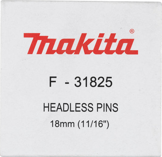 Makita accessoires makita f-31825 pin vk geg. 18mm