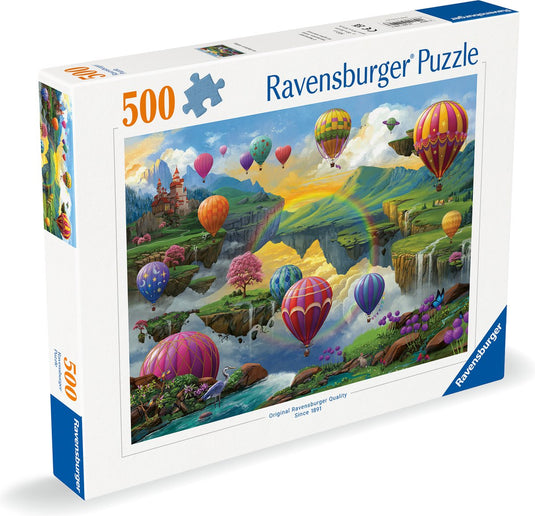 Ravensburger legpuzzel de vallei van de luchtballonnen, 500st.
