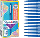 Paper mate flair-viltstiften | medium punt (0,7 mm) | blauwe inkt | 36 stuks
