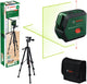 Bosch advancedlevel 2g set - kruislijnlaser inclusief statief
