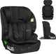 Lionelo levi fix i-size – autostoel met isofix – 1.5 tot 12 jaar (76-150 cm 9 - 36 kg groep 1 2 3) – nieuwste norm – groeit mee – breed zit- en rugdeel – 10-standen hoofdsteun – wasbare hoes – 5 punts gordel – autostoeltje voor baby, kind, peuter