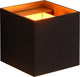 Lucide xio - wandlamp - led dimbaar - g9 - 1x4w 2700k - verstelbare stralingshoek - zwart