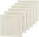 Meyco baby nature monddoekjes - hydrofiel - 6-pack - 30x30cm