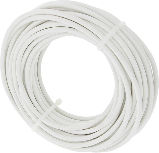 Q-link huishoudsnoer - vmvs - belastbaar tot 1200w - 2 x 0.75 mmâ² - 20 m - wit
