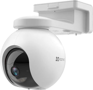 Ezviz hb8 pro 4k - draadloze 4k beveiligingscamera - 360° pan tilt - color nachtzicht - ai detectie - werkt met google assistant alexa -ai-tracking - geen maandkosten