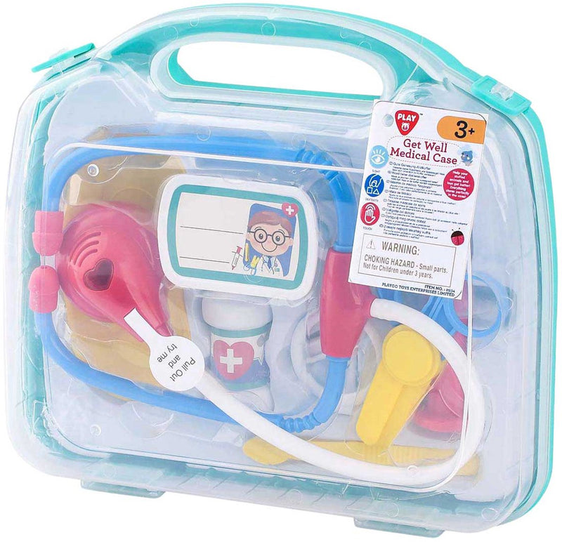 ギャラリービューアに画像をロードする, Playgo dokter speelgoedkoffer set voor kinderen rollenspel.
