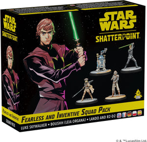 Atomic mass games star wars shatterpoint fearless and inventive squad pack - en fr de pl es