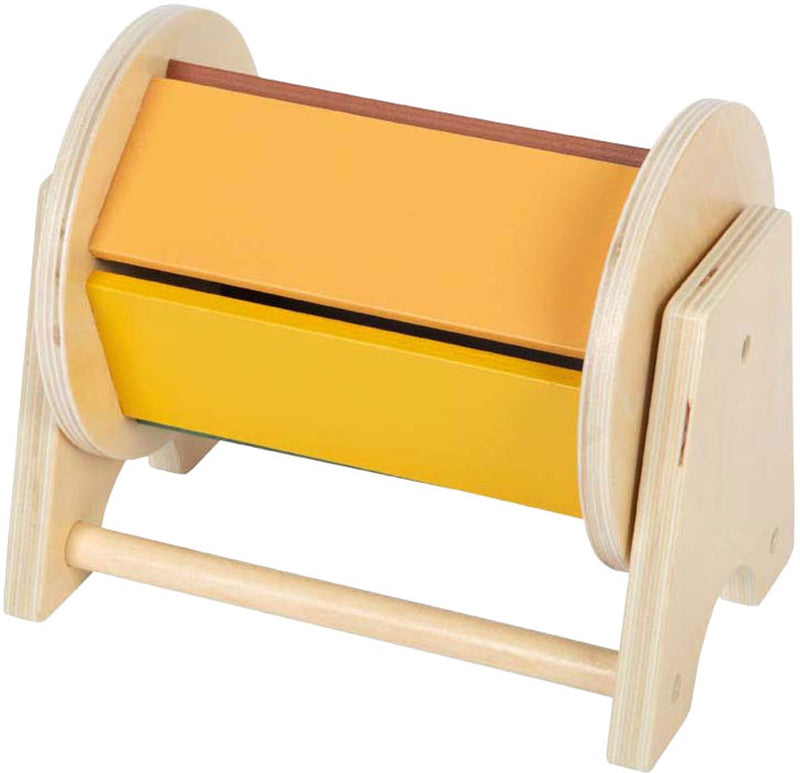 Afbeelding laden in galerijviewer, Small foot - houten montessori draaiende trommel fsc
