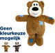 Kong knots bear jumbo - knuffel - 21.6x12.7x25.4 cm assorti jumbo