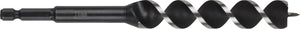 Wolfcraft - 16mm slangenboor voor houtbalken - 165mm - zeskantschacht houtboor - hex - boor voor hout - 7136000