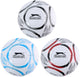 Merkloos sans marque slazenger voetbal maat 5 - football size 5 voor training en wedstrijd - voetbal voor buiten en sportveld - assorti kleuren zwart, blauw of rood - standaard voetbalmaat