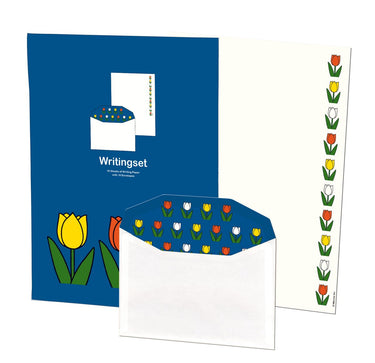 Bekking blitz briefpapier met enveloppen: tulpen, dick bruna