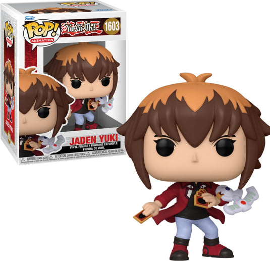 Funko yu-gi-oh! jaden yuki vinyl figuur 1603 pop! meerkleurig