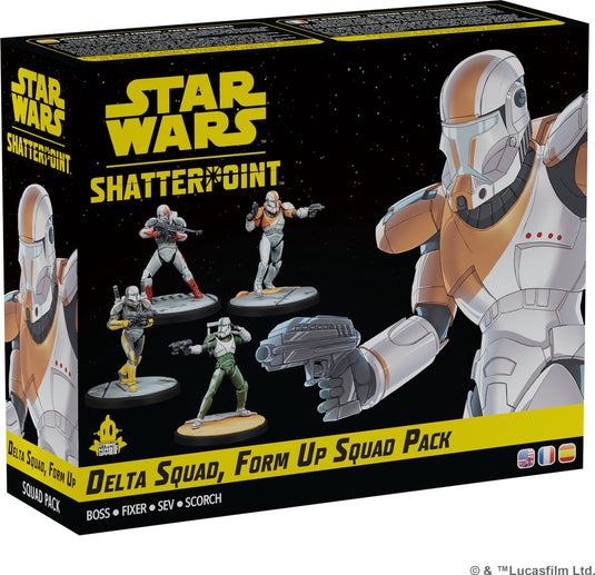 Atomic mass games star wars shatterpoint delta squad, form up squad - en fr es