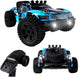 Overmax hooligan - bestuurbare auto - 4x4 wielaandrijving - 35km h - all-terrain - schaal 1:10 - 40 minuten speelplezier - bereik tot 100 meter - 2 oplaadbare accu's - race offroad rc auto volwassenen kinderen - afstandsbestuurbare auto voor buiten