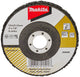 Makita reinigingsschijf zwart 125 mm glasvezelversterkt - b-28983
