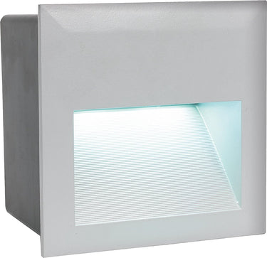 Eglo zimba led inbouwspot buiten - led - 14 cm - zilver