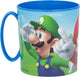 Stor nintendo super mario plastic beker met mario yoshi en luigi