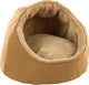Flamingo kattenbed – katten slaapmand – kattenhuis – kattenhol – cat cave – oker, 46 x 46 x 36 cm – slaapplaats lana