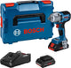 Bosch professional gds 18v-450 hc accu slagmoeraanzetter 18v 4.0ah in l-boxx - 06019k4002