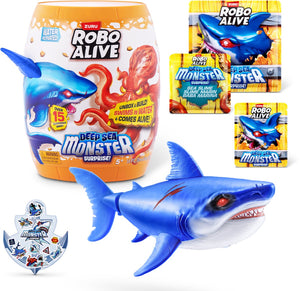 Robo alive zuru deep sea monster surprise + licht assorti