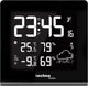 Technoline weerstation - ws 9065 - 165x170x26mm - zwart zilver - met 1 buitensensor 30m en instelbare achtergrondverlichting - tl-ws9065