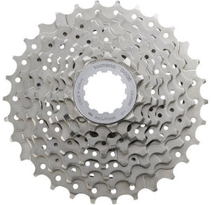 Shimano claris cs-hg50-8 cassette 8-speed 11-28t – staal – zilver
