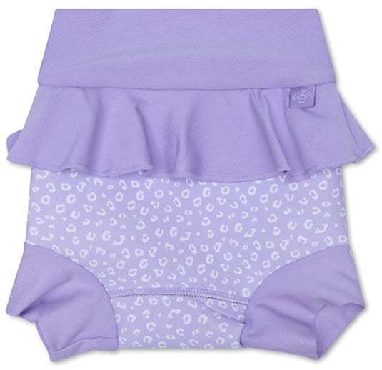Swim essentials neoprene diaper lila leopard