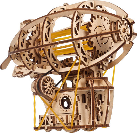 Ugears houten 3d model - steampunk zeppelin