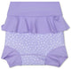 Swim essentials - zwemluier baby - lila - luipaardprint - neopreen