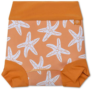 Swim essentials neoprene diaper sea stars leopard