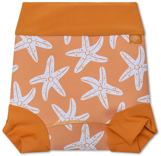 Swim essentials neoprene diaper sea stars leopard