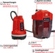 Einhell accu regentonpomp - ge-pp 18 rb li solo - power x-change - 18 v li-ion - max. levercapaciteit: 3.000 l u - max. opvoerhoogte: 20 m - max. dompeldiepte: 4 m - excl. accu en lader