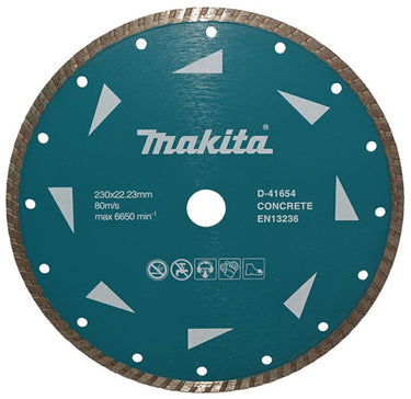 Makita toebehoren - diamantschijf voor beton 230x22,2 mm d-41654
