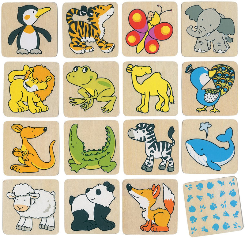 Chargez l'image dans la visionneuse de la galerie, Goki houten memo dieren, 32dlg.
