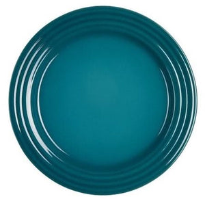Le creuset ontbijtbord dessertbord - deap teal - ø 22 cm