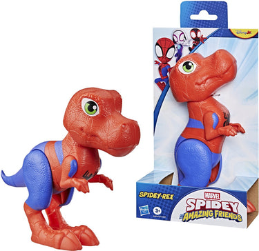 Marvel spidey and his amazing friends supersized spidey rex speelfiguur