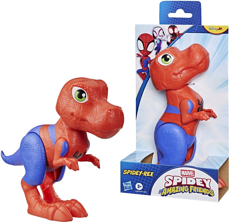 Afbeelding laden in galerijviewer, Hasbro spidey and his amazing friends supersized spidey rex speelfiguur
