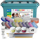 Snazaroo 1172249 professioneel face painting kit – compleet gezichtsschilderingsset voor evenementen, festivals scholen – huidvriendelijk, waterbasis, inclusief glitter - meer dan 1.500 gezichten, eindeloos plezier