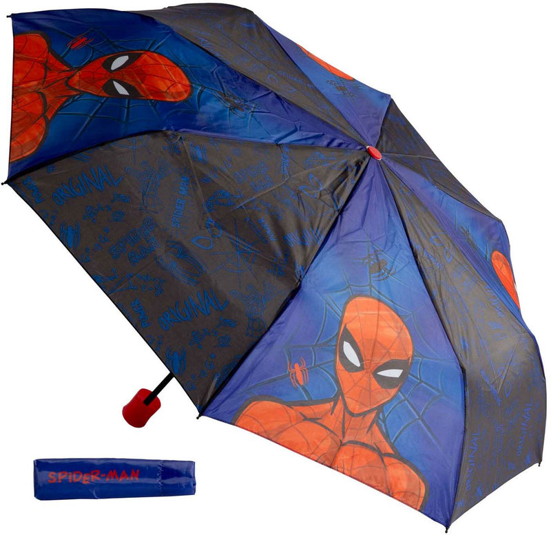 Afbeelding laden in galerijviewer, Undercover paraplu spider-man 94cm kinderparaplu marvel regenaccessoire.
