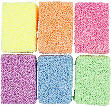 Creativ company http: www.cchobby.nl soft-foam-neon-kleuren-6x10-gr-1-doos