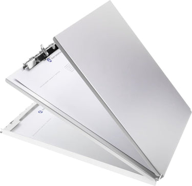Westcott klembord - met opbergvak - aluminium - a4 - ac-e17002