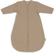 Jollein newborn slaapzak zomer met afritsbare mouw 60cm - rond - ajour biscuit- zomerslaapzak