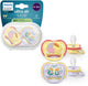 Philips avent ultra air – ademend en lichtgewicht fopspeen (0-6 mnd) – 2 stuks - scf087 04