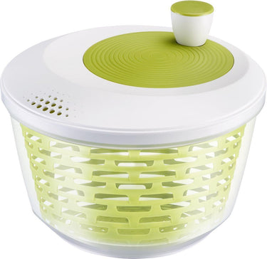 Westmark slacentrifuge, inhoud: 4,4 l, ø 23,5 cm, kunststof, bpa-vrij, spinderella, doorzichtig wit groen